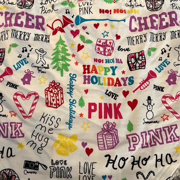 VINTAGE 2000s Christmas Victoria’s Secret PINK extra low rise hipster, sz L NWT! - Picture 7 of 8